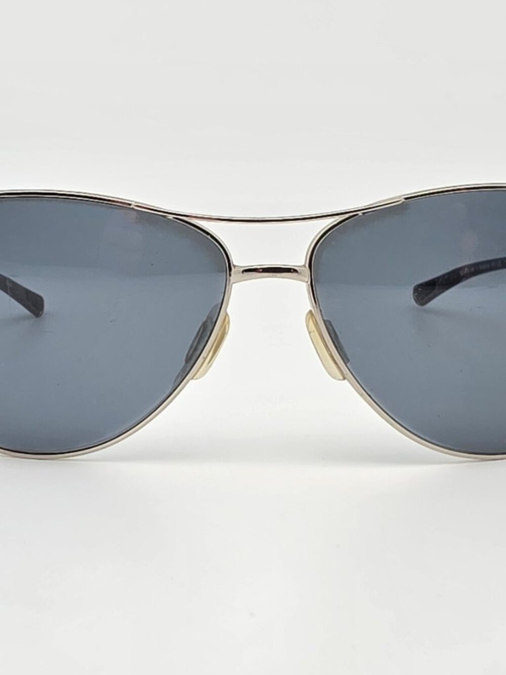 Smith Optics Langley ODN 3 Silver Frame Grey Carbonic Lens Aviator Sunglasses - Picture 2 of 14